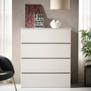 Liv - 4 Drawer Contemporary Wood Chest by HouseOfZazla
