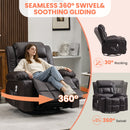 360° Swivel Rocker Recliner for Adults