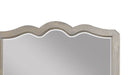 Scallop Shaped Mirror - White Poplar