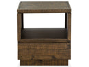 Baisden - Rectangular End Table - Tobacco