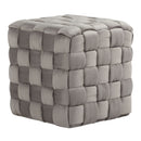 Square Braided Ottoman - by HouseOfZazla