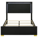 Jeremiah - LED Panel Bed With Touch Controlled Lighting