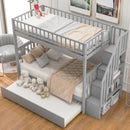 Bunk Bed With Staircase by HouseOfZazla