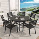 7 Pieces Outdoor Patio Dining Set by HouseOfZazla