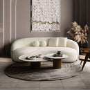 Drake - Japandi Style Curvy Boucle Sofa by Unique Piece Furniture