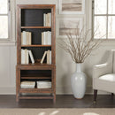 Bookcase Pier, 2 Tone - Brown by HouseOfZazla
