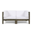Oana - 2 Piece Loveseat Set With Water Resistant Cushions by HouseOfZazla
