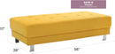 Contemporary Ottoman For Living Rooms by HouseOfZazla