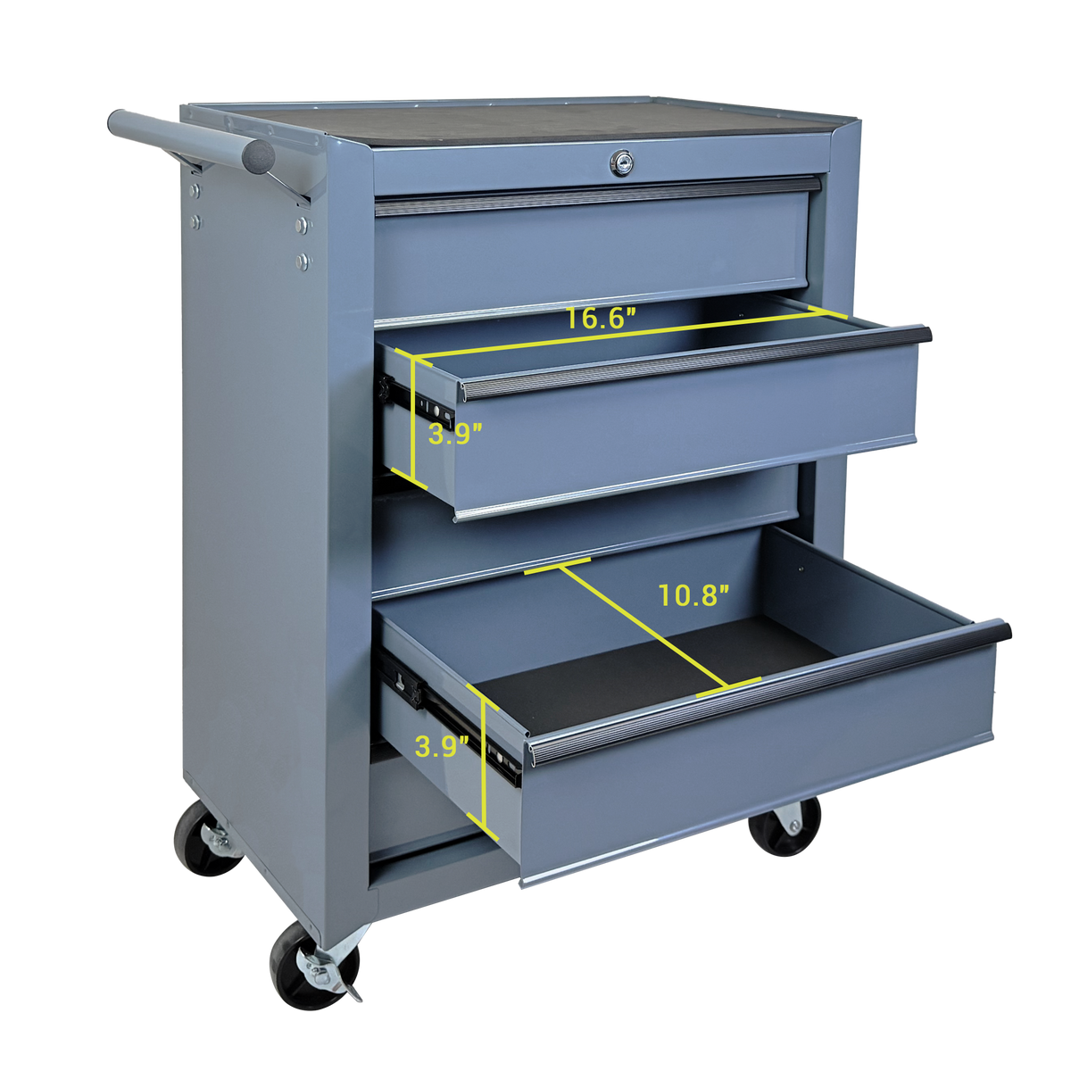 Rolling Metal Tool Chest with 5 Drawers, photo 3 of 10