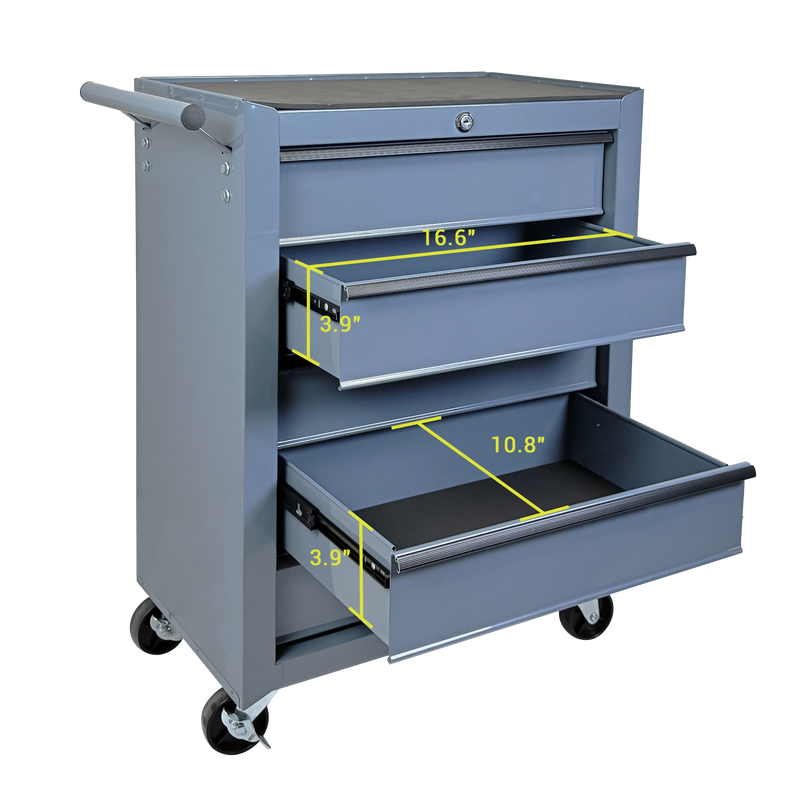 Rolling Metal Tool Chest with 5 Drawers, photo 3 of 10