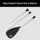 Adjustable 3-Piece Aluminum Alloy Stand Up Paddle by LJGDeals