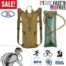 iMounTEK Tactical Hydration Pack 3L Water Bladder Adjustable Water Drink Backpack for Hiking Cycling Climbing Running