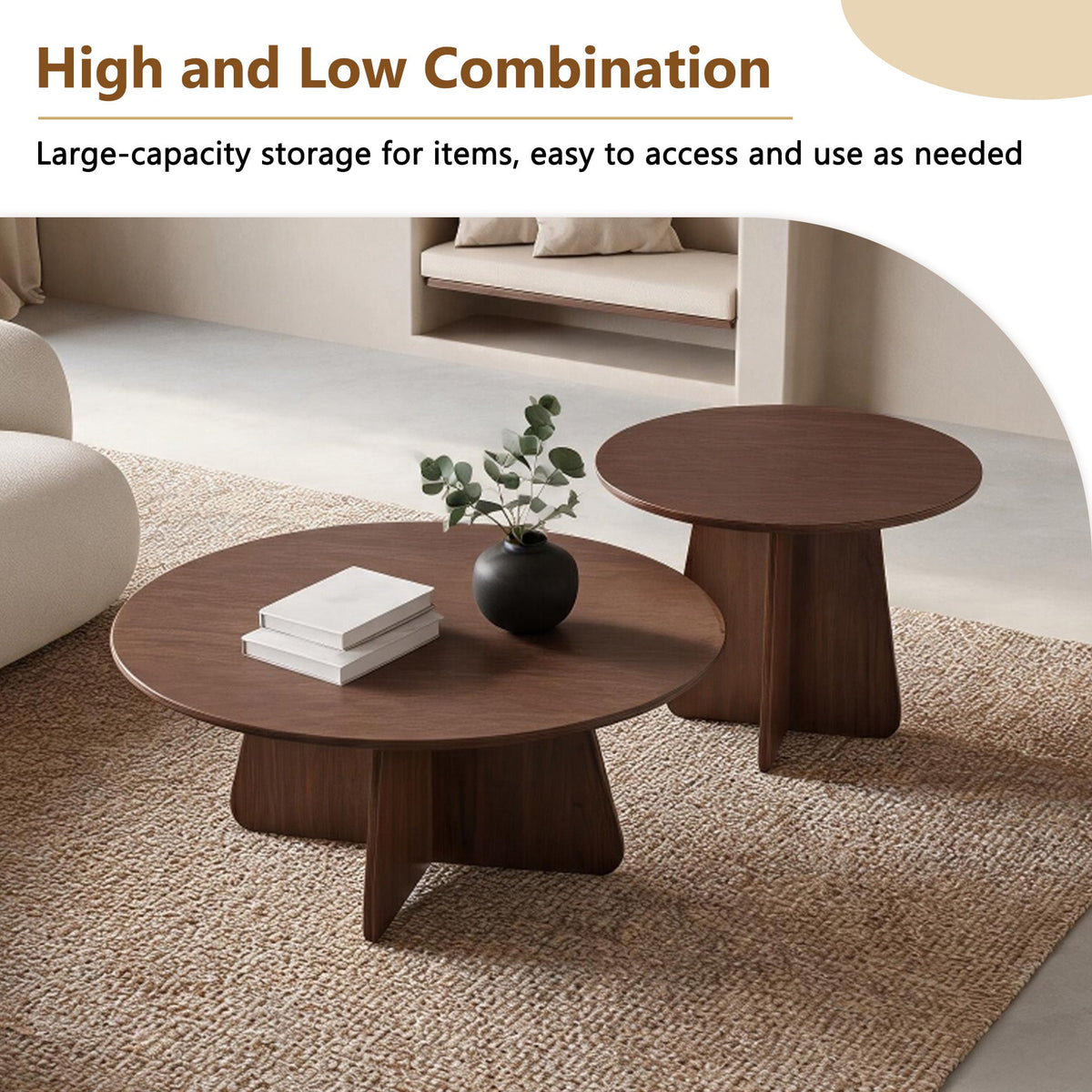 Retro-Style Nesting Coffee Table Set, photo 7 of 10