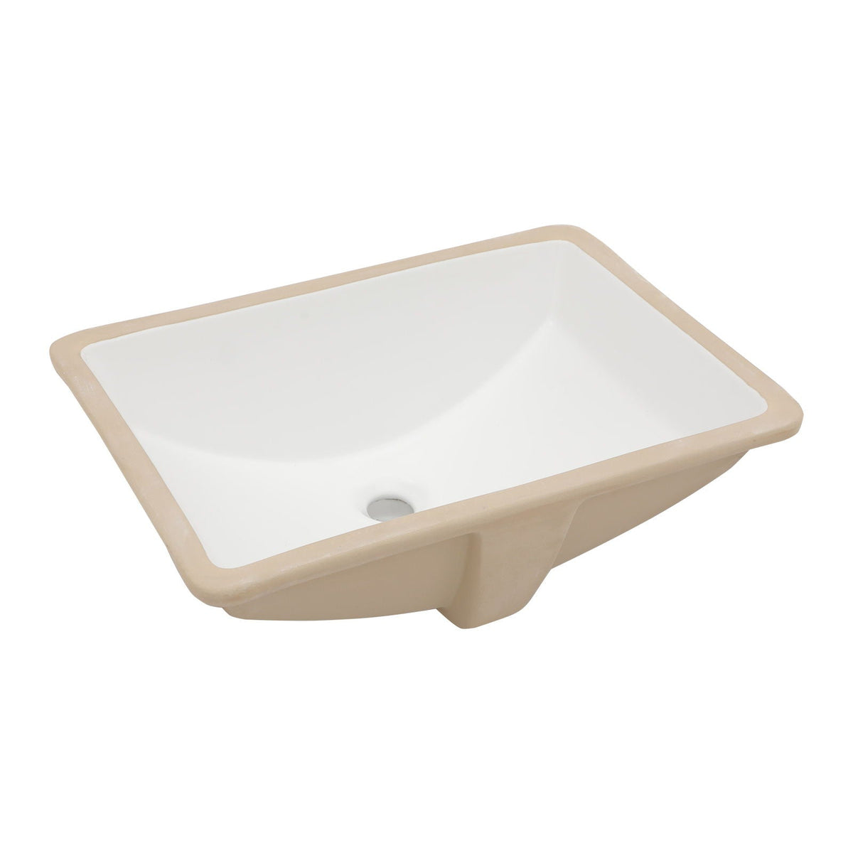 Modern Ceramic Undermount Bathroom Sink With Overflow, High Quality, photo 6 of 40