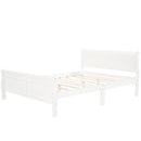 Platform Bed Frame Mattress Foundation Sleigh Bed With Headboard / Footboard / Wood Slat Suppor by HouseOfZazla
