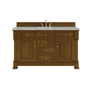 James Martin Brookfield 60" Single Bathroom Vanity, Honey Oak