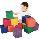 12 Pieces 8 Inch PU Foam Big Building Blocks for Kids by DirectDeals