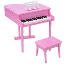 30-Key Kids Piano Keyboard Toy with Bench Piano Lid and Music Rack by LJGDeals