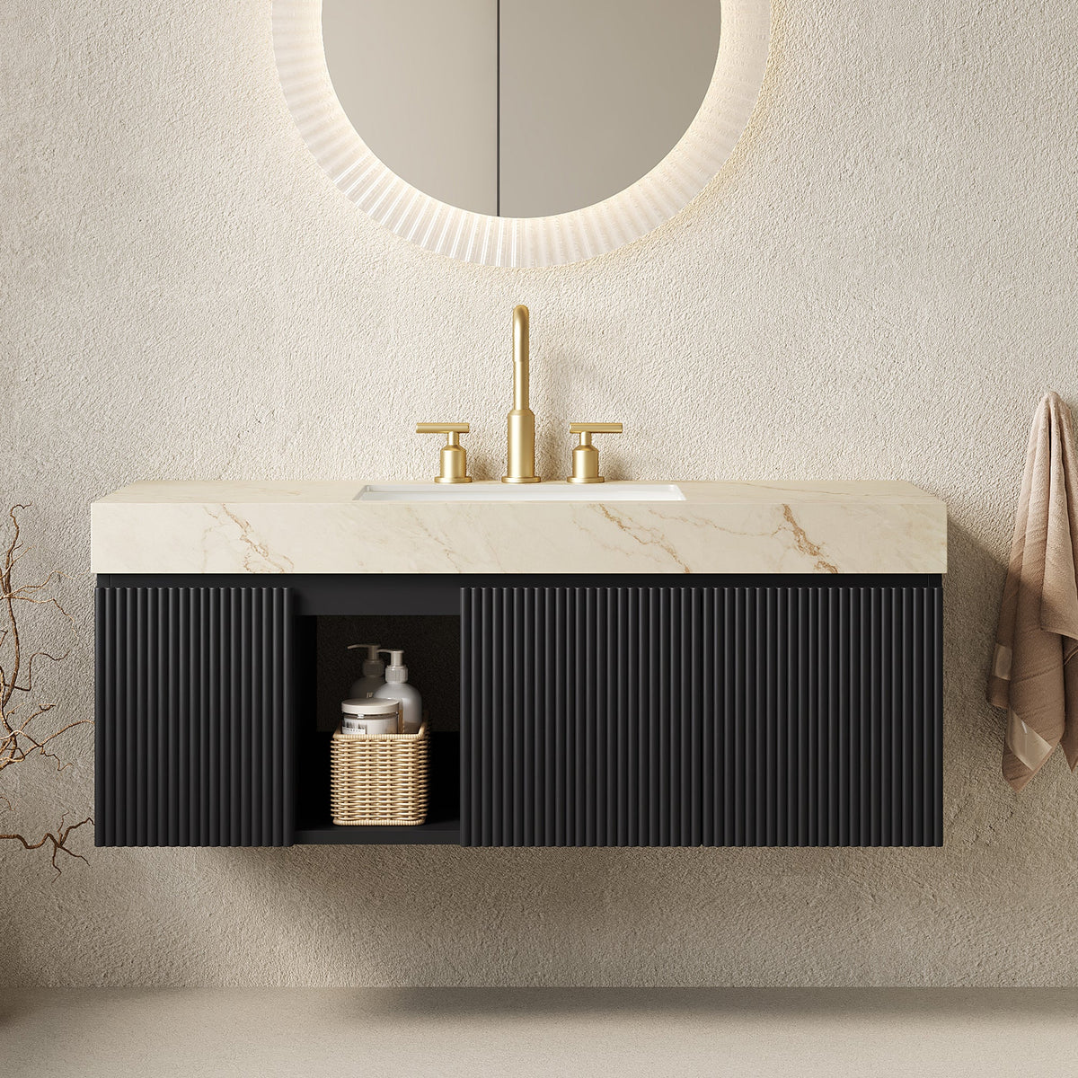 Eiden 48" Bathroom Vanity & Sink