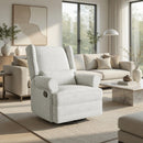 Extra Wide Swivel Recliner Glider Chair With Footrest by HouseOfZazla
