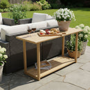Woodside Rectangular Outdoor Buffet & Console Table by HouseOfZazla