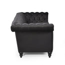 Chesterfield Style 3 Seater Sofa With Deep Button Tufting