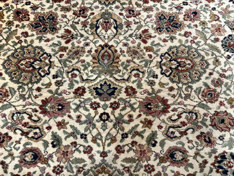 Karastan Rug 8.8 x 12 Ivory Indo Kirman