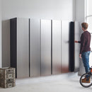 Nova Series - Wall Mounted Utility Storage Garage Cabinet - Dark Gray by HouseOfZazla