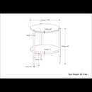 Wagner - Round Marble & Wood Table