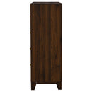 Anza - 4 Drawer Chest Storage Solution - Walnut
