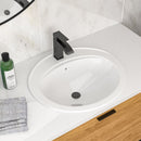 21.8 Inch Drop-In Bathroom Sink by HouseOfZazla