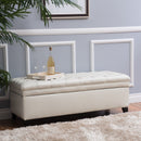 Juliana Storage Ottoman With Birch Legs by HouseOfZazla