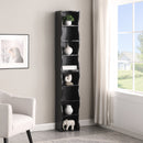 8-Layer Adjustable Shelf Ultra-Thin Bookshelf