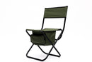 4-piece Folding Outdoor Chair with Storage Bag, Portable Chair for indoor, Outdoor Camping, Picnics and Fishing,Green