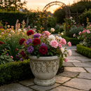 MGO Garden Planter - Rust Finish