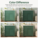 Bathroom Vanity Cabinet With Sink, Soft Close Doors With Door Organizer by HouseOfZazla