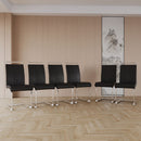 Modern Dining Chairs With Padded Seat, High Back by HouseOfZazla