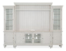 Newport - Entertainment Wall - Alabaster