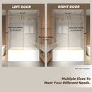 56-60" x 66" Frameless Sliding Bathtub Door by HouseOfZazla