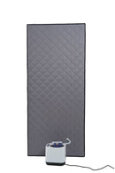 Portable Grey Mini Plus style Steam Sauna tent–Personal Home Spa, with Steam Generator, Remote Control, Foldable Chair, PVC pipes. Easy to Install,fast heating, with FCC & UL Certification
