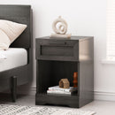 Broxon Rustic Drawer Nightstand by HouseOfZazla
