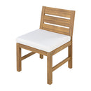 U_STYLE Farmhouse 5-Piece Outdoor Patio Dining Set with Adjustable Legs by HouseOfZazla