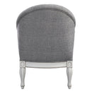 Florian - Antique Chair - Gray / White