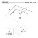 Bathroom Vanity With Sink, Cabinet With Adjustable Shelf by HouseOfZazla