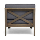 ALCOVE LSHAPE SOFA SET, DARK GREY