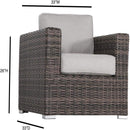 2 Person Seating Set With Cushions by HouseOfZazla