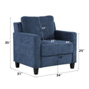 Chair - Navy by HouseOfZazla