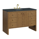James Martin Hudson 48" Single Bathroom Vanity, Honey Oak