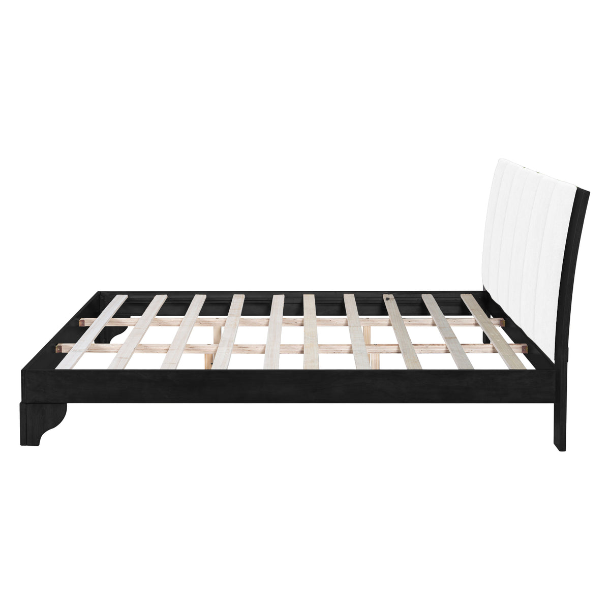 King Size Bed Frame Black and White, photo 8 of 10