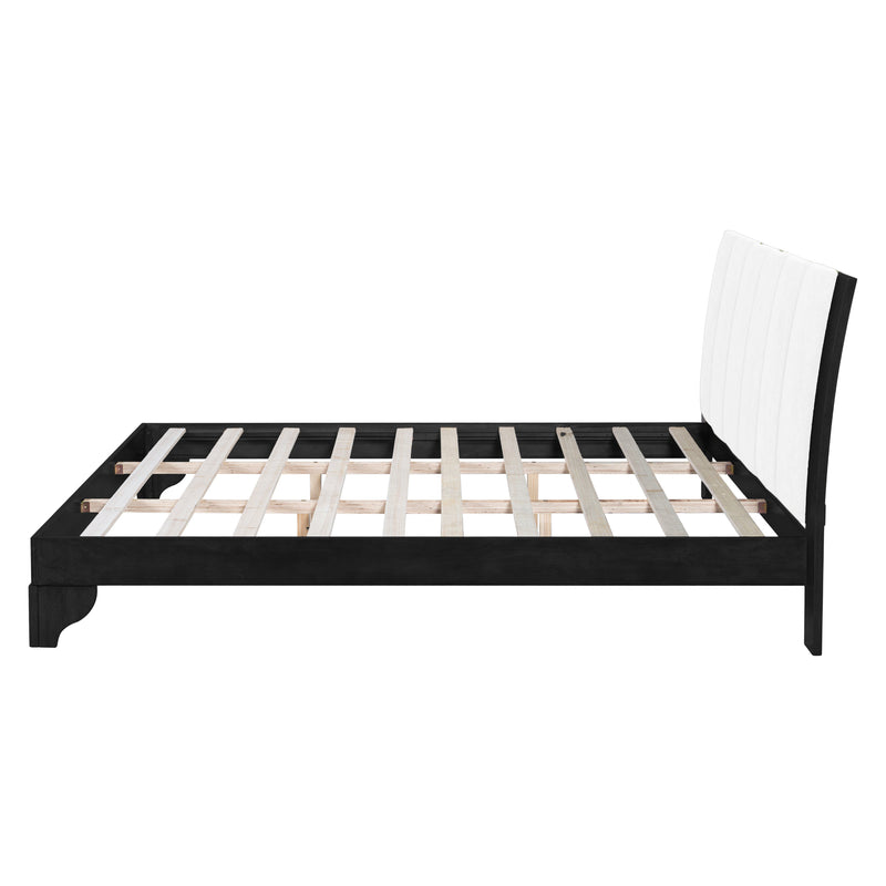 King Size Bed Frame Black and White, photo 8 of 10